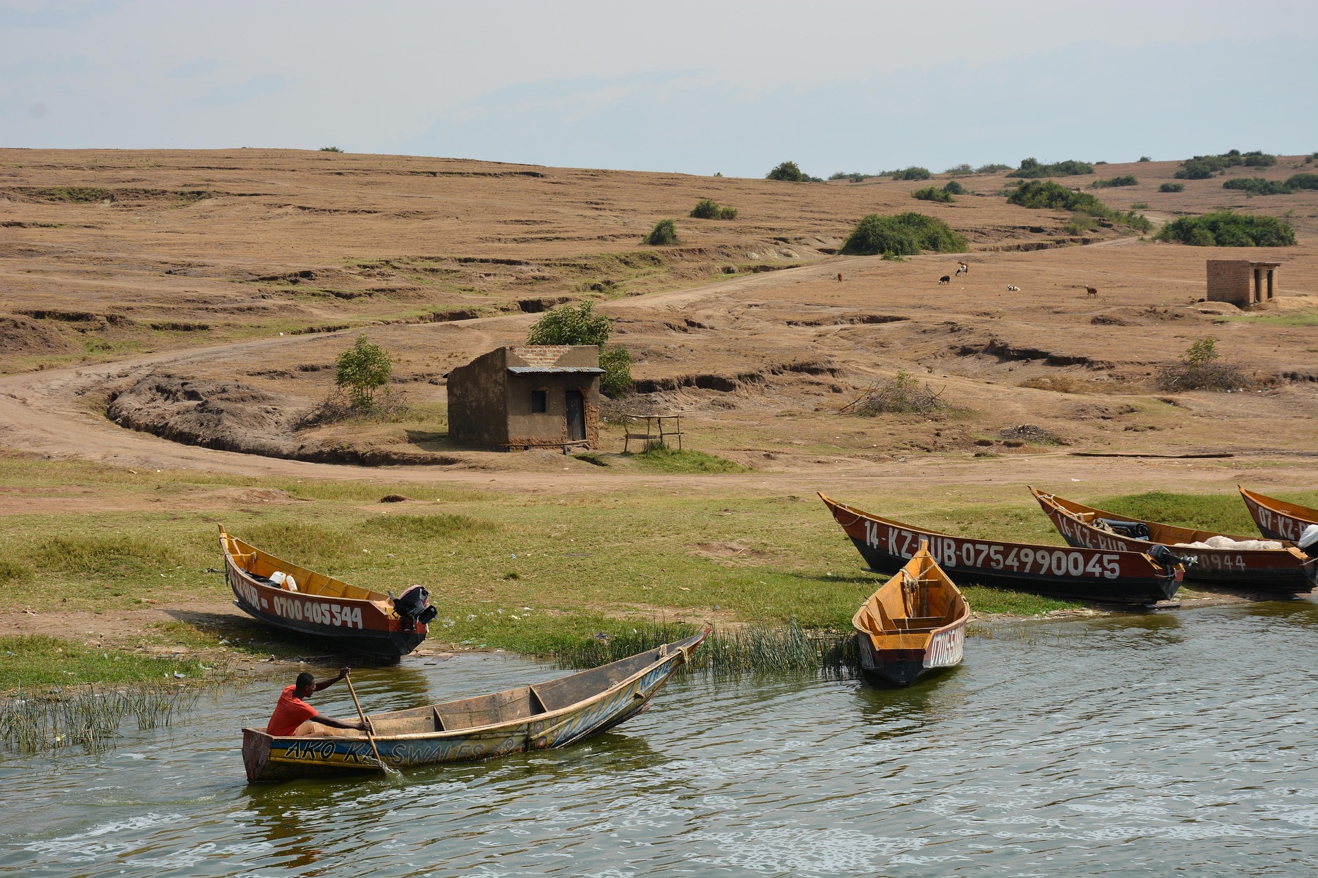 Fishing in Uganda